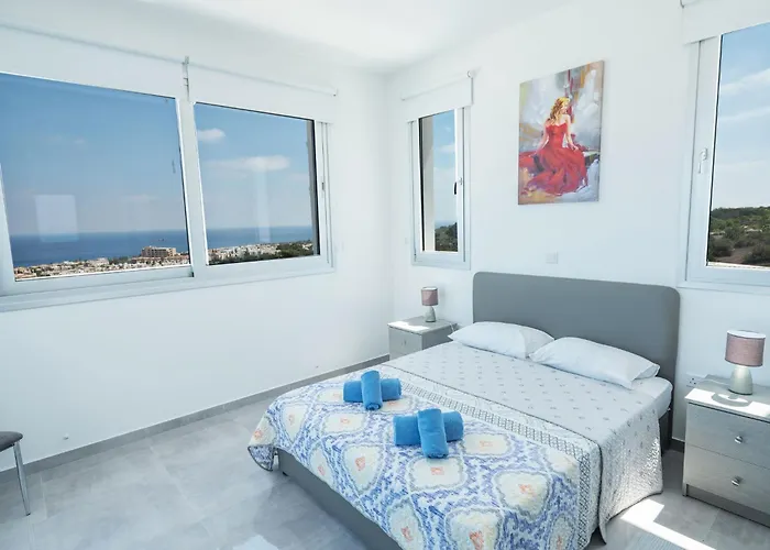 Clea,stunning 4bdr Villa, Seaviews Protaras