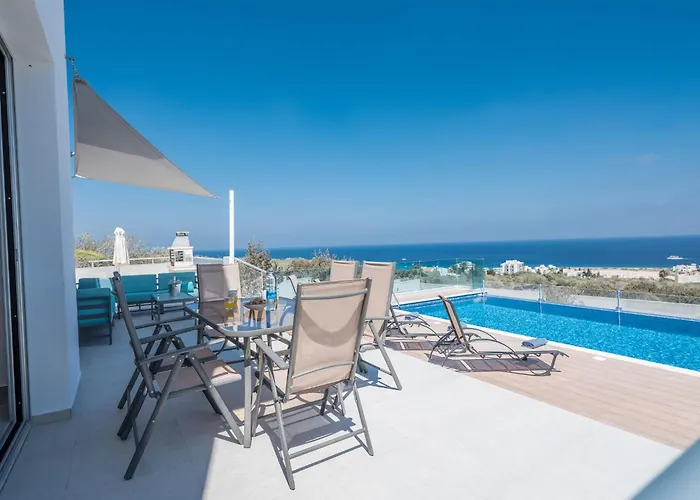 Clea,stunning 4bdr Villa, Seaviews